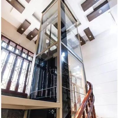 Mikroprosesor dikendalikan sekrup dipimpin lift Low Maintenance Sampai 15 M