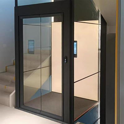15 Meter Penggerak Sekrup Lift Low Maintenance Residential Lift