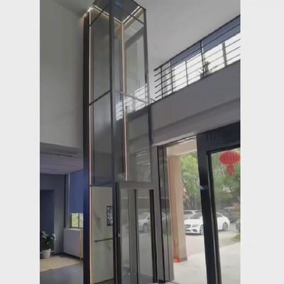 500 kg-1000 kg Lift Domestik Kecil Dengan Tombol Panggilan Dan Hentian Darurat