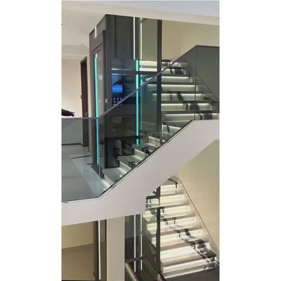 Energi Berkelanjutan Rumah Platform Traksi Lift Transportasi vertikal