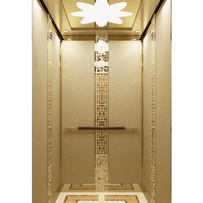 Lift rumah hidrolik tanpa ruang mesin lantai-deck tanpa lubang, 5 berhenti