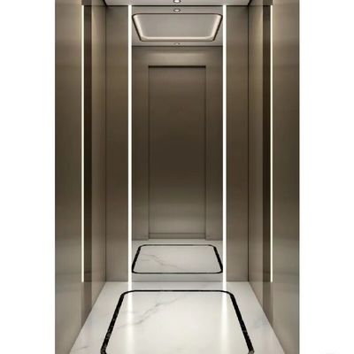 Single Phase AC Residential Hydraulic Elevators Dengan Silinder Besar 2,9M Untuk Lantai Dek