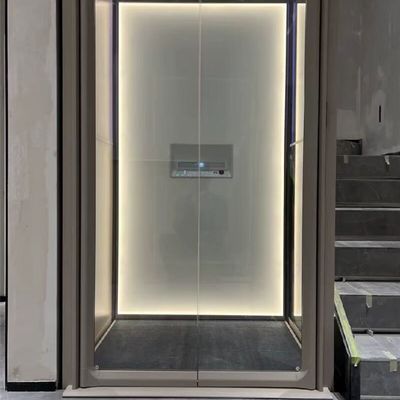 Lantai Dek Lift Penumpang Hidraulik Dengan 3m Support Overhead Clearance Single phase AC