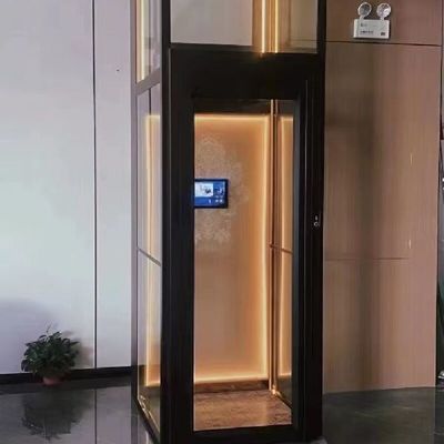 5Stop 2.2Kw stainless steel lift produsen lift hidrolik dengan kontrol mikroprosesor
