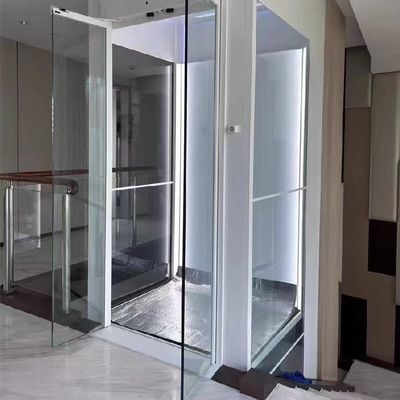 Lift Rumah Hidraulik Tanpa Lubang Satu Fasa dengan Mikropemproses & Berhenti Darurat