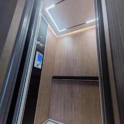 5Stops Lift Hidraulik Untuk Rumah Ukuran Mikroprosesor Controller Dalam Low Headroom Aluminium Platform Lift