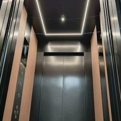 Sesuaikan 2.9 M Silinder Besar Lift Hydraulic Dengan 0 M Lubang Lubang Dan 304# Kabin Baja Rinsing