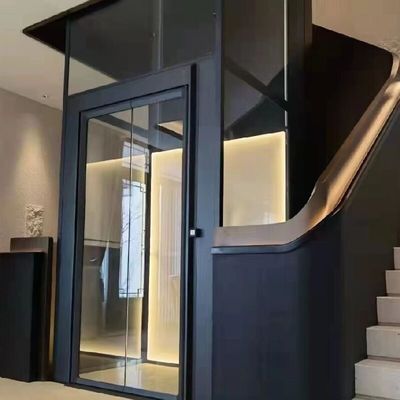 5 Stop Otomatis Lift Hydraulic Dengan 4,7kW Motor Kamar Mesin Kurang Mrl Lift