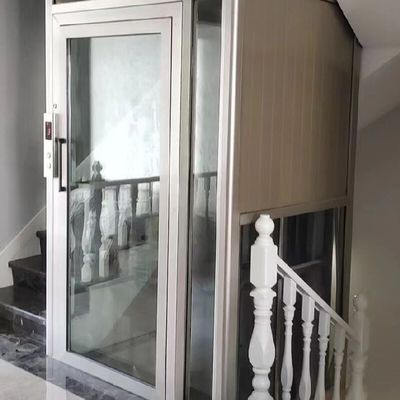 Rumah Custom Sightseeing Lift 5 Lantai Lift Hidraulik Di Rumah