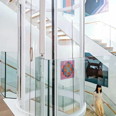 400 Kg Home Lift Residential Gearless Indoor Lift Untuk Rumah