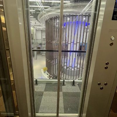 Graceful Traction Home Elevator / Electric Traction Lift 400-1000 Kg Kapasitas
