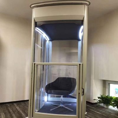Glass Cabin Capsule Lift Untuk Rumah Microprocessor berbasis Capsule Lift
