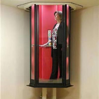 Proteksi Kepanasan Darurat Kapsul Lift Kapsul Kaca Hidraulik Lift
