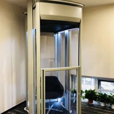 Lift Kapsul Hidraulik 2 Lantai Lift Kapsul Untuk Rumah