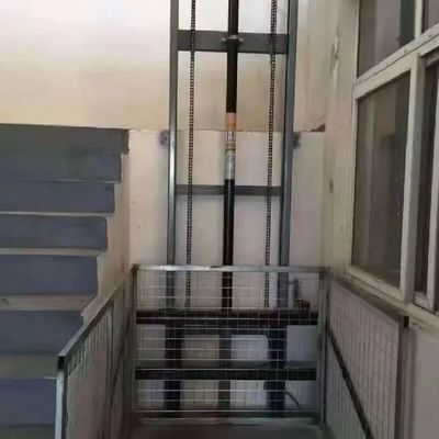 1T 2T Lift Kargo Hidraulik Lift Kargo Perumahan Disesuaikan