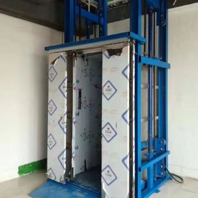 3 Fase Electrical Professional Hydraulic Cargo Lift Platform PLC Control