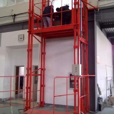 Lift Kargo Rumahan Luar Ruangan Lift Barang Gudang Disesuaikan