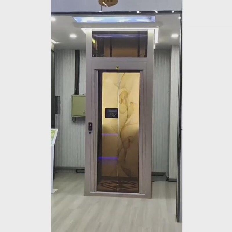 Rumah Nyaman Lift Hidraulik Tanpa Lubang Tipe Selang Tunggal Atau Ganda