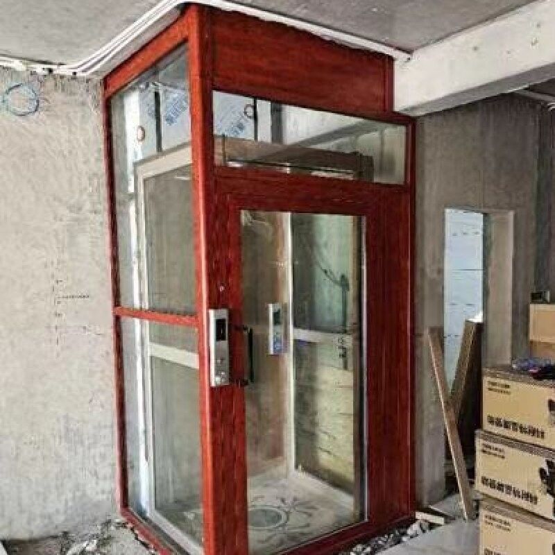 Lantai Deck Lift rumah kecil dengan 5 pemberhentian 4.7 Kw Motor 0 M Jero Lubang