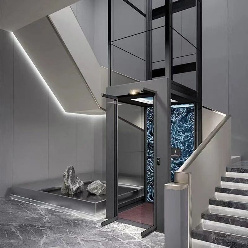 Lantai Dek Lift Rumah 0M Pit Lift Hidraulik Kecil Untuk Rumah