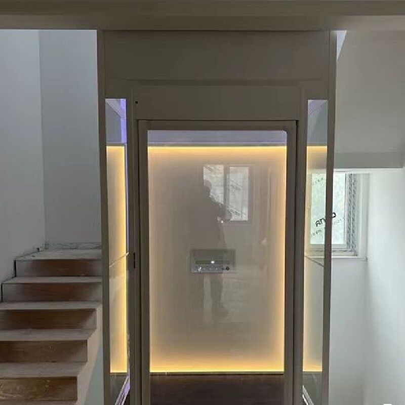 2.9M Panjang Lift Rumah Hidraulik Pengendalian Mikroprosesor Lift Rumah Luar Ruang