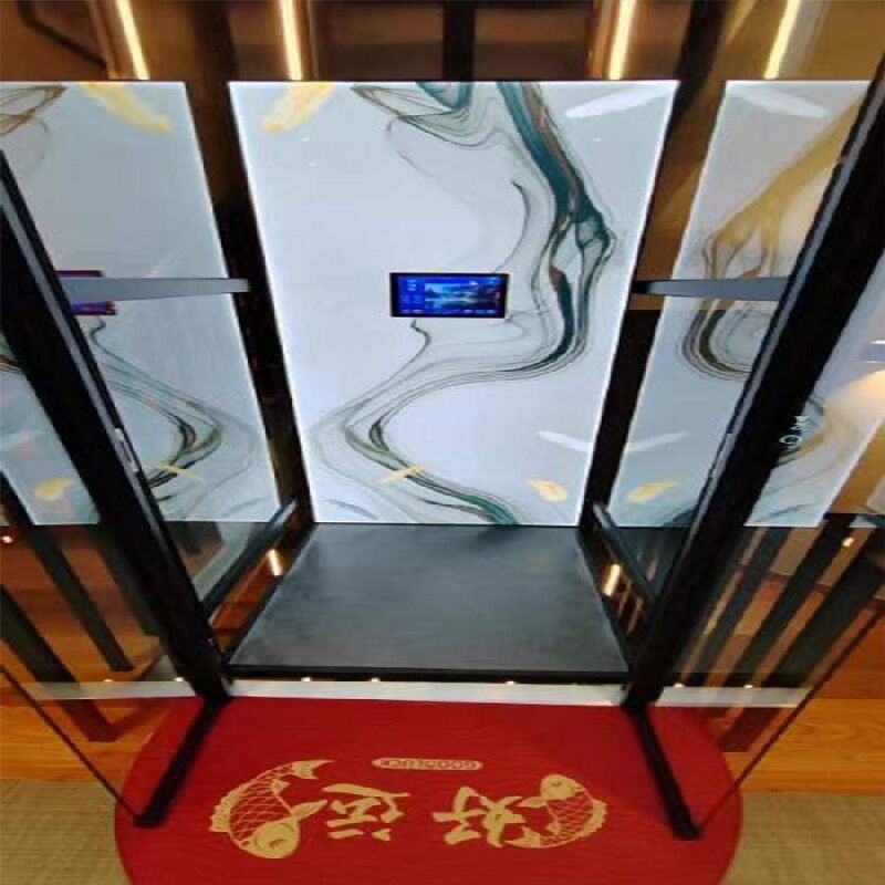 304 SS Hydraulic Home Elevator 400kgs 500kgs Beban Lift Hydraulic Untuk Rumah