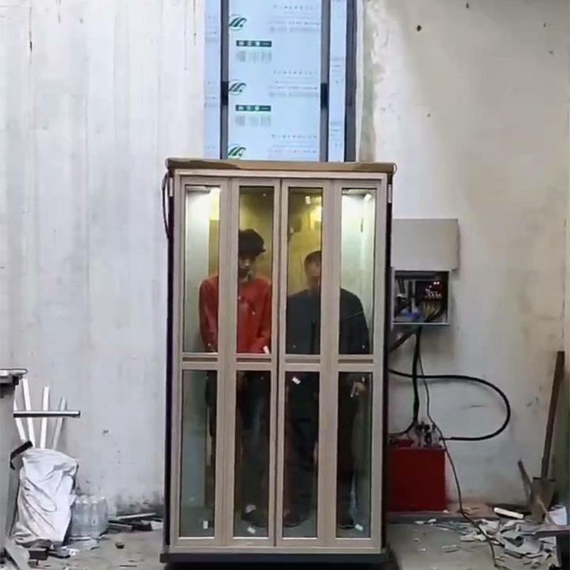 Villa Rumah Kecil Lift Outdoor Compact Lift Untuk Rumah