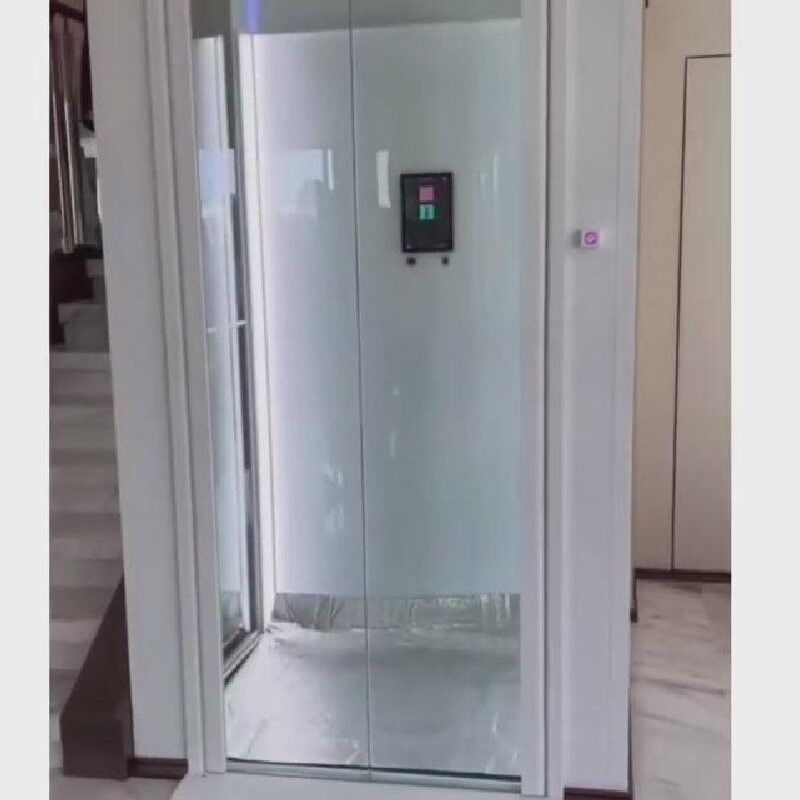 Pusat Pembukaan Traksi Rumah Lift 2Stops -8Stops Tipe pintu otomatis