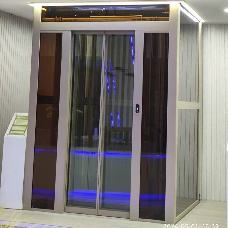 Home Center Pembukaan Jenis Traksi Lift / Perlindungan Overload Traksi Lift Penumpang