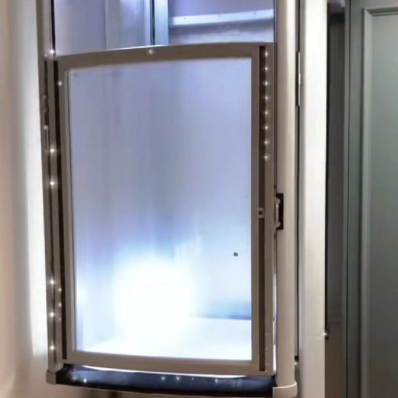 0.25m/S Glass Capsule Lift 400kg Kapsul Lift untuk 1 orang