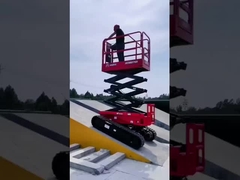 Crawpillar lift gunting, gunting otomatis platform angkat, gunting otomatis angkat