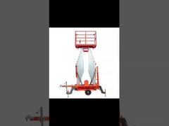 Platform yang bisa ditarik dari paduan aluminium