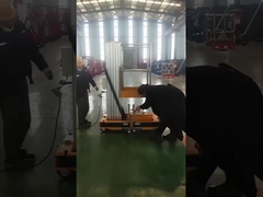 Lift Mast Vertikal di Gudang